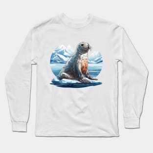 Leopard Seal Long Sleeve T-Shirt